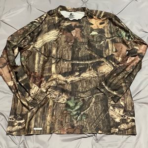 Mens Starter Camo Long Sleeve Shirt